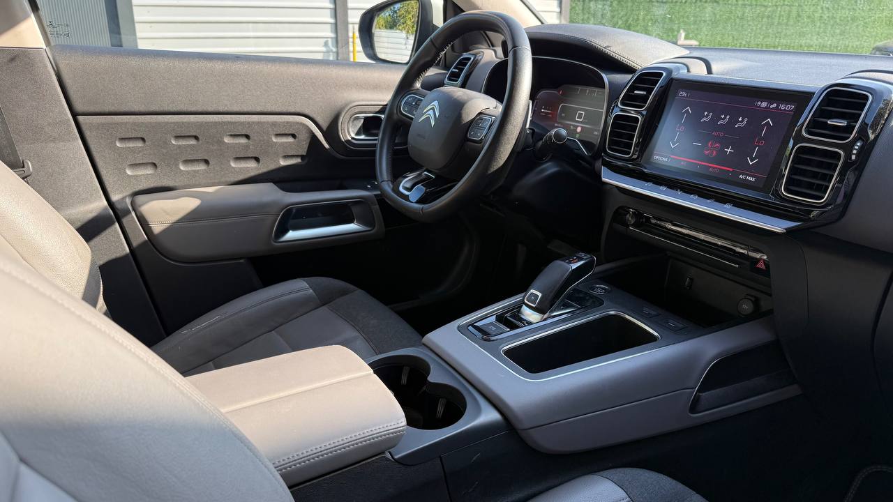 Dashboard and multimedia system of the Citroën C5 Aircross